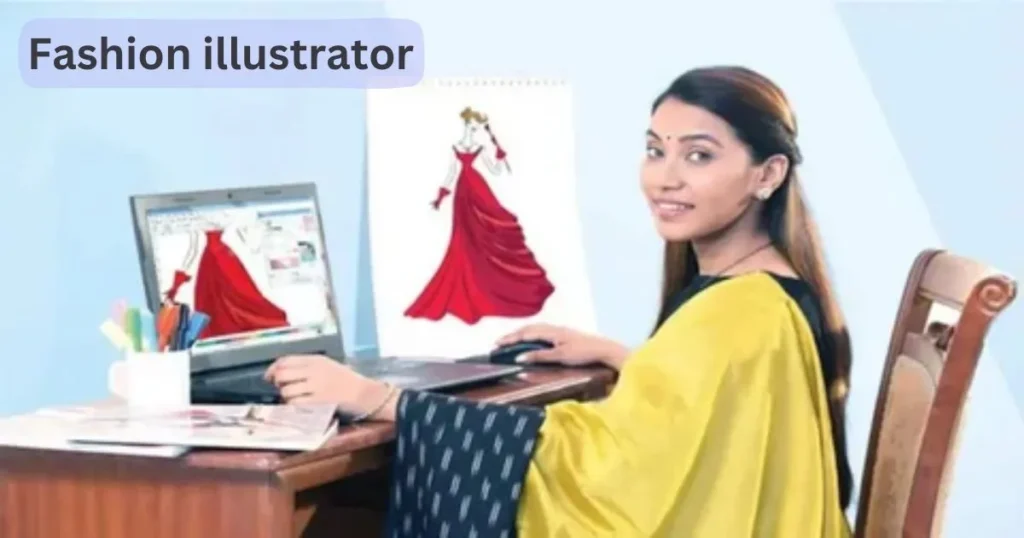 What does a fashion illustrator do?