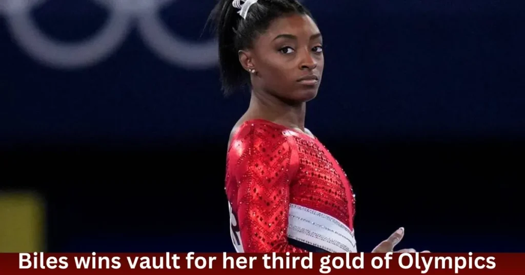 Biles win her 3rd gold medal