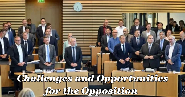 Challenges and Opportunities for the Opposition 