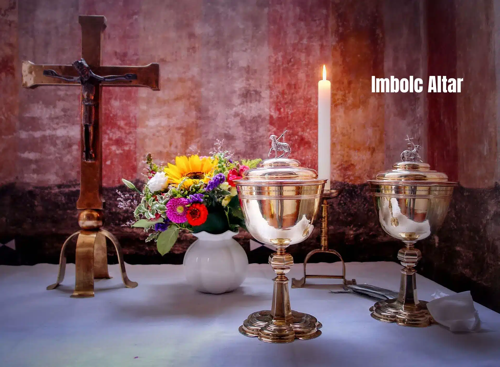 Creating an Celebrate Imbolc Altar