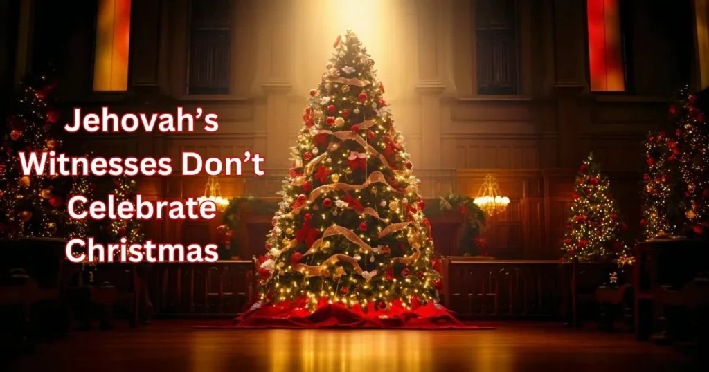 The Reasons Jehovah’s Witnesses Do Not Celebrate Christmas