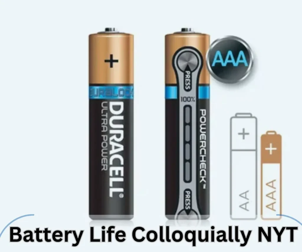 Battery Life Colloquially NYT Crossword Clue