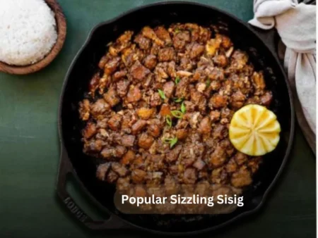 Popular Sizzling Sisig (Filipino Crispy Pork with Eggs)