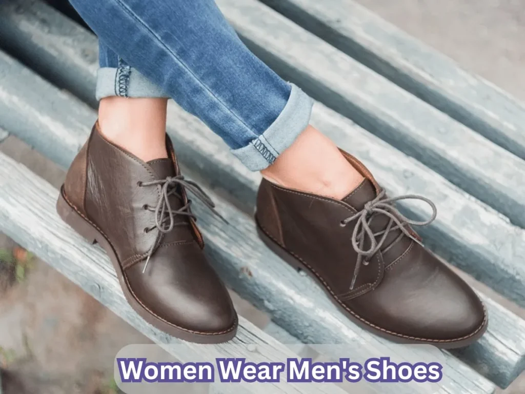 Women Wear Men's Shoes