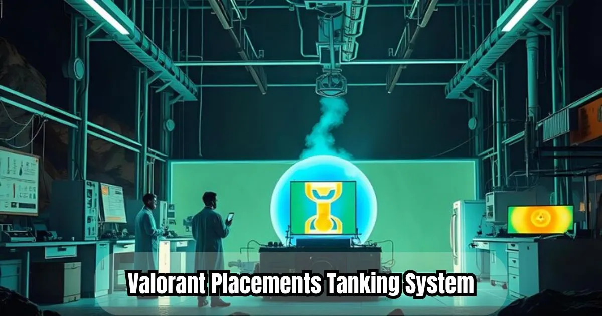 9 ranks in the Valorant Placements  Tanking System