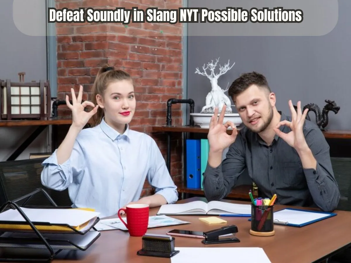 Defeat Soundly in Slang NYT Possible Solutions