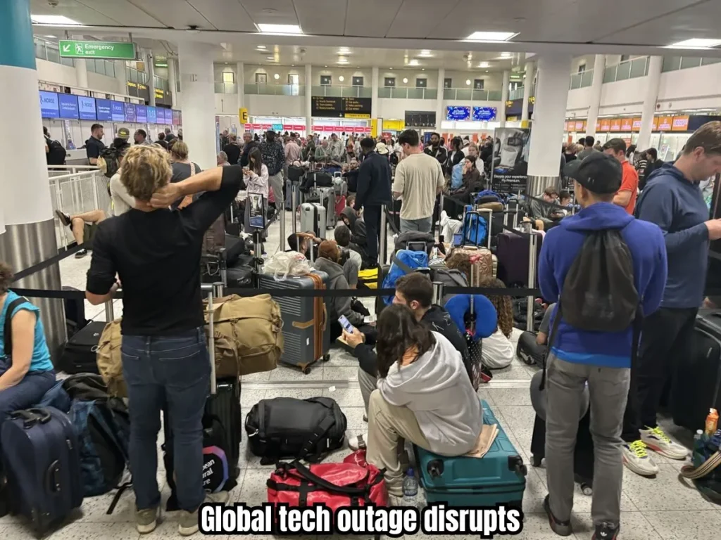 Global tech outage around the world