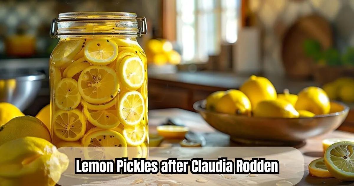 Lemon Pickles after Claudia Rodden