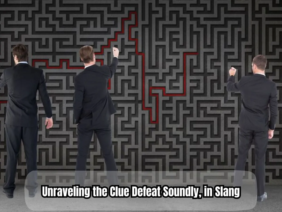 Unravelling the Clue Defeat Soundly, in Slang