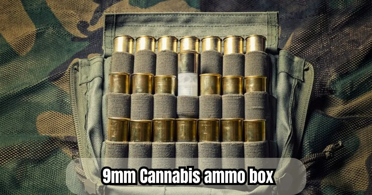 Versatile Packaging Options for 9mm Cannabis ammo box